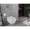 Mexen Elis WC dubuo Rimless su lėtai nusileidžiančiu plonu dangčiu, duroplastikas, blizgus baltas - 30910700