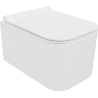 Mexen Elis WC dubuo Rimless su lėtai nusileidžiančiu plonu dangčiu, duroplastikas, blizgus baltas - 30910700