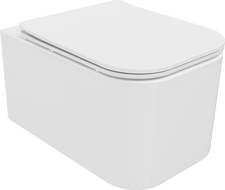 Mexen Elis Rimless WC dubuo su lėtai nusileidžiančiu slim dangčiu, duroplastikas, balta blizganti - 30910600