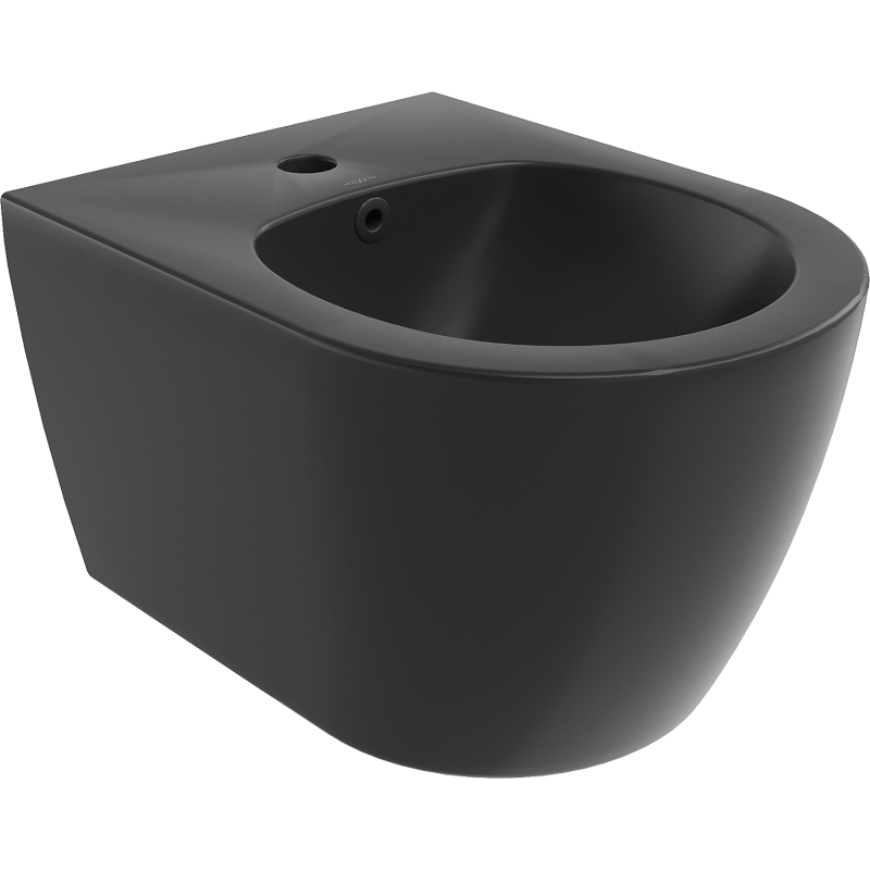 Mexen Carmen pakabinamas juodas matinis bidė - 35884985