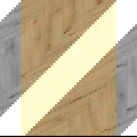 Mexen Beaver Creek vinilinės plokštės eglutė 635 x 127 mm SPC 6,5 mm pagrindas 1,5 mm, 4 V-Fuga, Ąžuolas