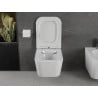 Mexen Madox WC dubuo be ratlankio su slim dangčiu, duroplast, baltas blizgus - 30154000