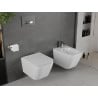 Mexen Madox wc dubuo be krašto su lėtaeigiu slim dangčiu, duroplast, blizgi balta - 30154000