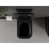 Mexen Madox WC dubuo Rimless su lėtai nusileidžiančiu dangčiu slim, duroplast, juodas matinis - 30154070