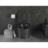 Mexen Sofia pakabinamas WC dubuo, juoda matinė - 3354XX85