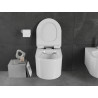 Mexen Sofia wc dubuo be ratlankio su lėtai nusileidžiančiu plonu dangčiu, duroplast, blizgus baltas - 30540100