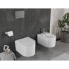 Mexen Sofia pakabinamas Rimless WC su lėtaeigiu slim dangčiu, duroplast, blizgus baltas - 30540300