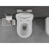 Mexen Sofia WC dubuo be ratlankio su lėtai nusileidžiančiu kietu dangčiu, duroplastiniu, blizgus baltas - 30540200