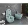Mexen Lena WC dubuo Rimless su lėtai nusileidžiančiu dangčiu plonas, duroplast, šviesiai žalia matinė - 30224048