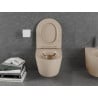 Mexen Lena wc dubuo Rimless su lėtai nusileidžiančiu dangčiu slim, duroplast, cappuccino matinis - 30224064