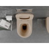 Mexen Lena wc dubuo Rimless su lėtai nusileidžiančiu plonu dangčiu, duroplastiku, kapučino matinė - 30224064