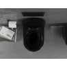 Mexen Lena WC dubuo Rimless su lėtai nusileidžiančia dangčiu, dureplast, juodas blizgesys - 30224070
