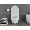 Mexen Lena WC dubuo Rimless su lėtai nusileidžiančiu plonu dangčiu, duroplastikas, baltas blizgus - 30220500