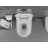 Mexen Lena WC dubuo be ratlankio su lėtai nusileidžiančiu plonu dangčiu, duroplastikas, blizgi balta - 30220400