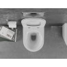 Mexen Lena WC klozetas Rimless su lėtai nusileidžiančia sėdyne slim, duroplastik, blizgus baltas - 30220400