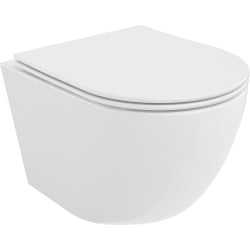 Mexen Lena bide wc be apvado su lėtai nusileidžiančia slim sėdyne, duroplast, balta blizgi - 30220400