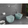 Mexen Lena Rimless WC dubuo su lėtai nusileidžiančiu plonu dangčiu, duroplast, šviesiai žalia matinė - 30224048