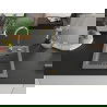 Mexen Vito vienguba granitinė plautuvė 520 x 490 mm, Pilka, sifonas Auksinė - 6503521000-71-G