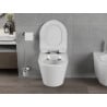 Mexen Rico WC Rimless su lėtai užsidarančiu plonu dangčiu, duroplastikas, baltas blizgus - 30720100