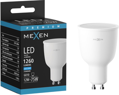 Mexen Nova LED lemputė GU10, 12W, Šalta - 6500K, 1260 lm - L108-GU10-1265-01