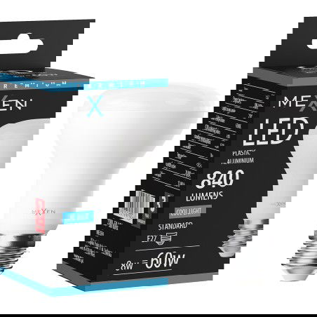 Mexen Nova LED lemputė E27, R63, 8W, Šalta - 6500K, 840 lm - L104-E27-0865-01