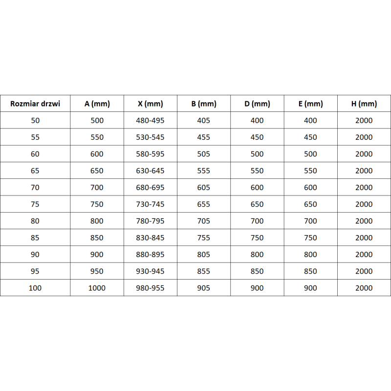 Mexen Mist-B atveriamos dušo durys 50 cm, skaidrios, auksinės - 8A2-050-000-50-00