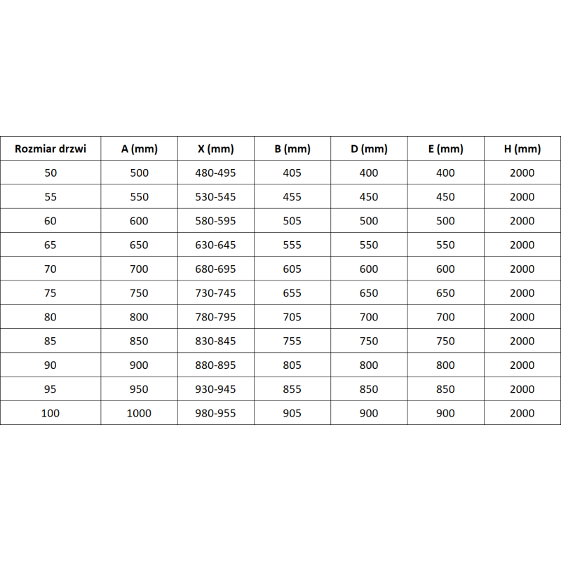 Mexen Mist-B atveriamos dušo durys 55 cm, permatomos, auksinės - 8A2-055-000-50-00