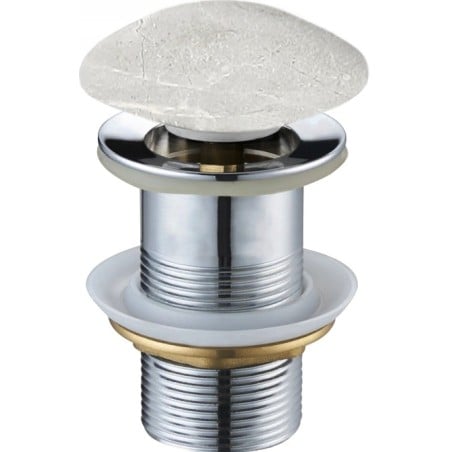 Mexen apvalus paspaudžiamas kamštis, pilkas akmuo - 79910-91