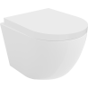 Mexen Lena wc dubuo be pavelde slenkančia kieta dangai, duroplast, blizganti balta - 30220200