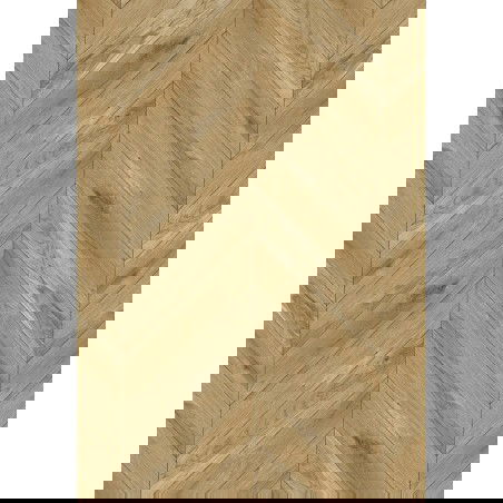 Mexen Manhattan vinilinės plokštės prancūziška eglutė 650 x 127 mm SPC 6,5 mm, pagrindas IPEX 1,5 mm, 4 V-Vaga, Ąžuolas