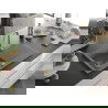 Mexen Cesar vienguba granitinė plautuvė su džiovykle 775 x 470 mm, Pilka, sifonas Auksinė - 6514771010-71-G