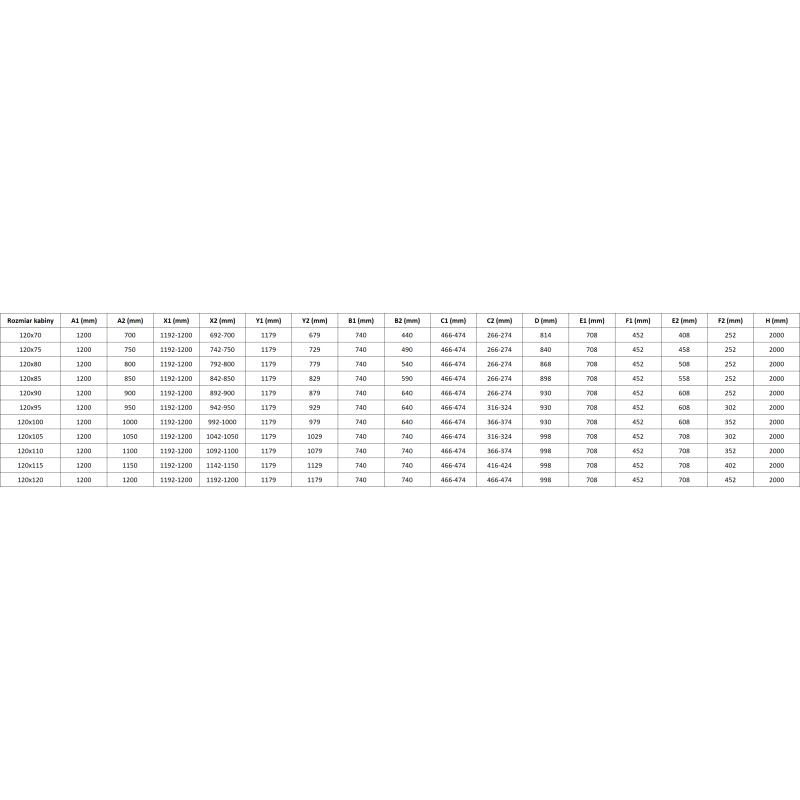 Mexen Lunar L Duo dešinės pusės atveriama dušo kabina 120 x 100 cm, skaidri, šepečiu dulkintas auksas - 834L-120P-100L-55-00
