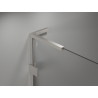 Mexen Lunar L Duo dešinysis dušo kabinas 120 x 90 cm, skaidrus, šlifuotas nikelis - 834L-120P-090L-97-00