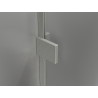 Mexen Lunar L Duo dešinysis dušo kabinas 120 x 90 cm, skaidrus, šlifuotas nikelis - 834L-120P-090L-97-00