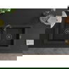 Mexen Mario dviguba granitinė plautuvė 820 x 436 mm, Juoda, sifonas Juoda - 6504822000-77-B