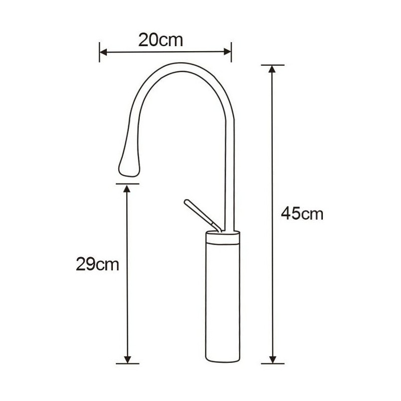 Mexen Dorado praustuvas, auksinis - 747310-50