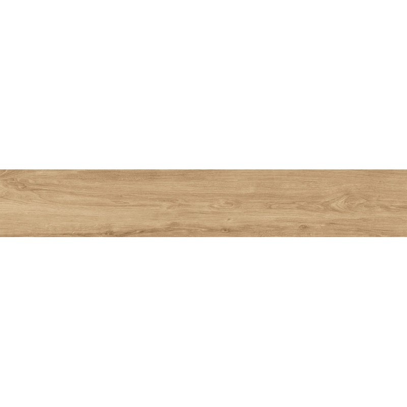 Mexen Avocado Kreminės, į stiklą panašios akmens masės plytelės, medienos imitacija, grindims ir sienoms, 120 x 20 cm,