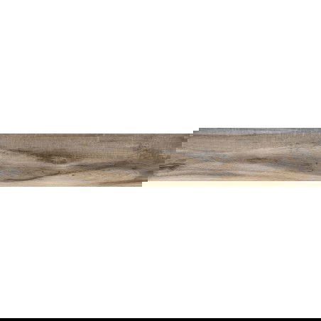 Mexen Indica Juodas glazūruotas rekt. G1, medžio imitacijos grindų sieninė plytelė 120 x 20 cm, matinė - TL604-120-020-01