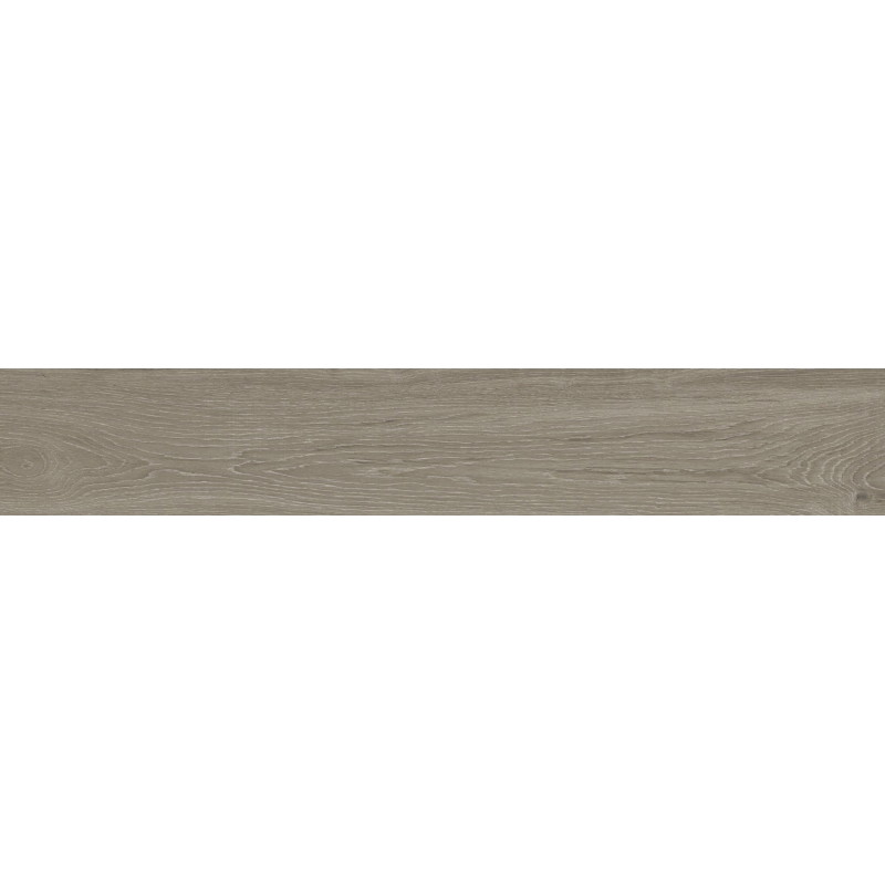 Mexen Lichi  Pilka glazūruota rektifikacija G1, medį primenanti grindų-sienų plytelė 120 x 20 cm, matinė