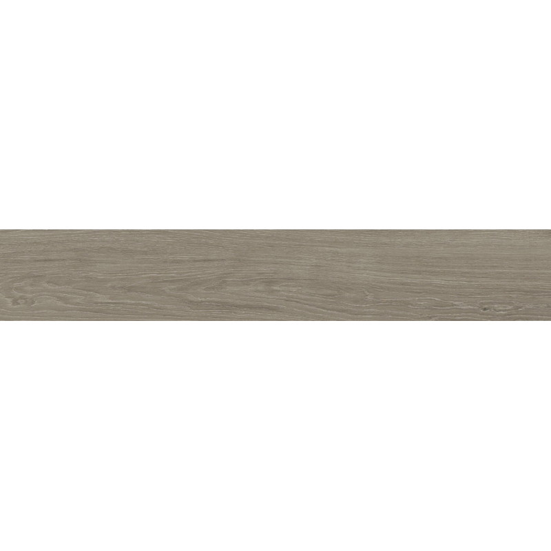 Mexen Lichi  Pilka glazūruota rektifikacija G1, medį primenanti grindų-sienų plytelė 120 x 20 cm, matinė