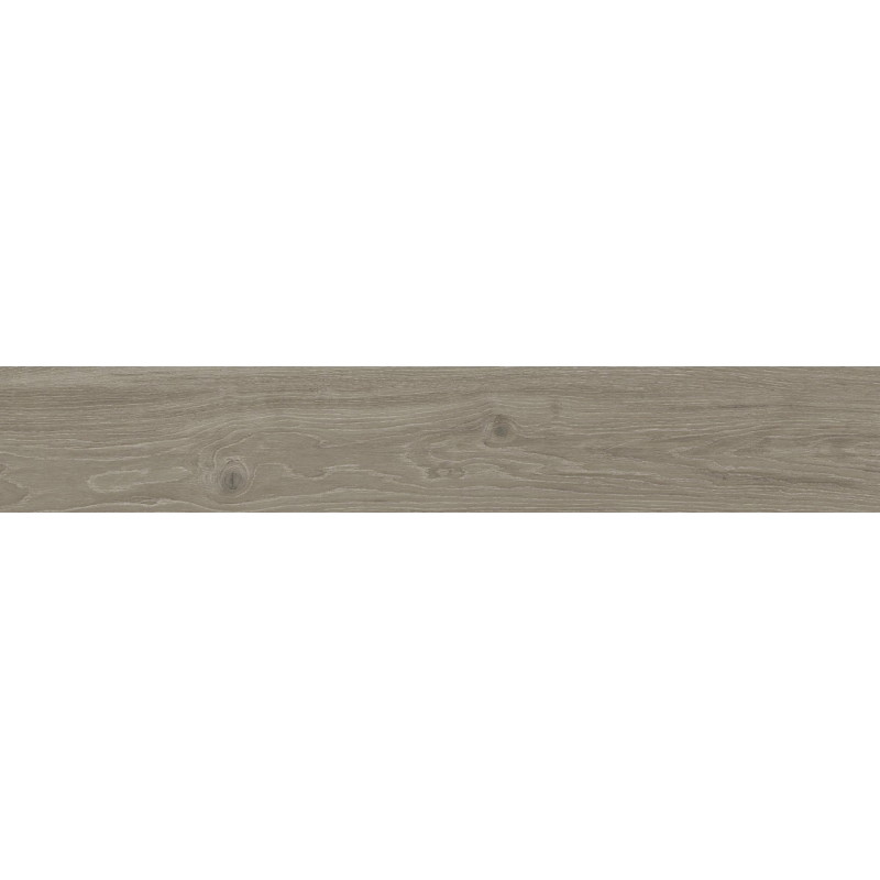 Mexen Lichi  Pilka glazūruota rektifikacija G1, medį primenanti grindų-sienų plytelė 120 x 20 cm, matinė