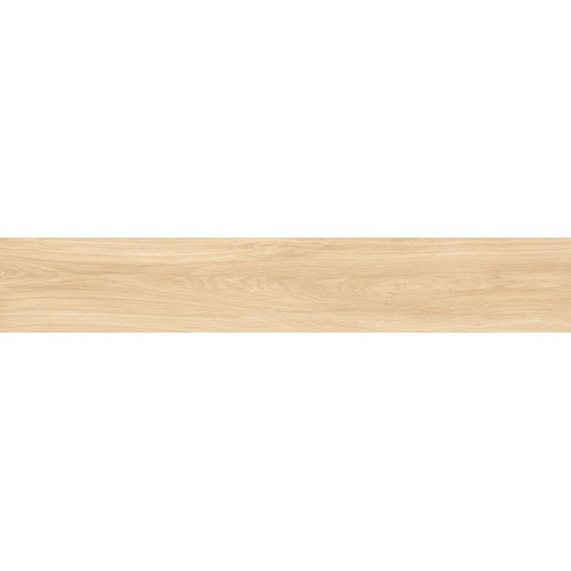 Mexen Liston Avorio matinio paviršiaus akmens masės plytelė, panaši į medį, grindims ir sienoms, 120 x 20 cm