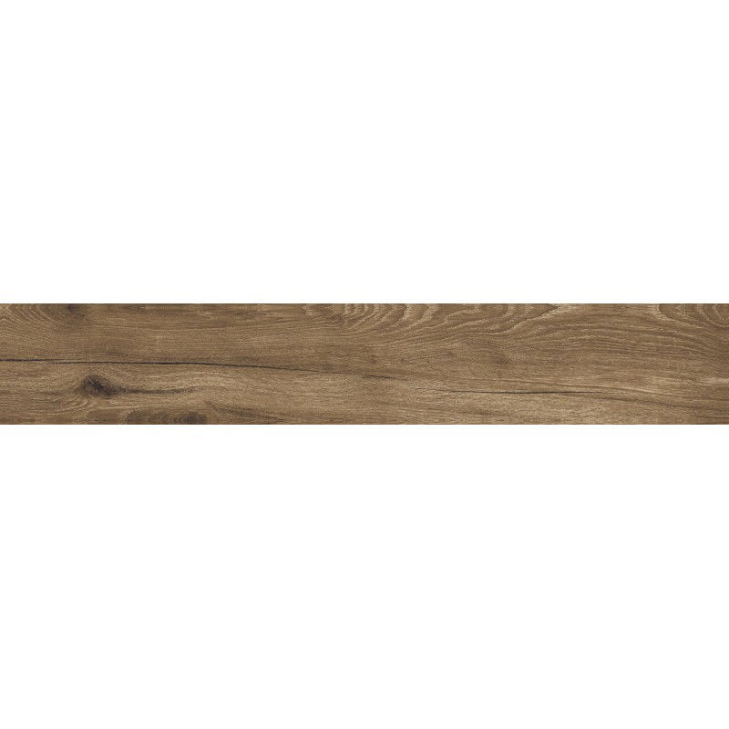Mexen Lumiere Nogal glazūruotas rekt. G1, medienos imitacijos grindų-sienų plytelė 120 x 20 cm, matinė - TL608-120-020-02