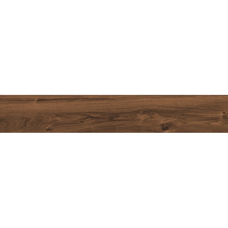 Mexen Meranti Choco akmens masės plytelė glazūruota rekt. G1, medžio imitacijos grindų-sienų plytelė 120 x 20 cm, matinė