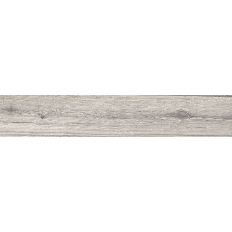 Mexen Hirera Pilkažalės blizgintos pilnos plytelės imitacija, grindų ir sienų plytelės 120 x 20 cm, matinės