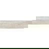 Mexen Hirera Grigio glazūruotas akmens masės rektifikuotas plytelė, medžio imitacijos, grindų-sienų 120 x 20 cm, matinis