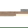 Mexen Cristopher Rudas glazūruotas akmens masės rect. G1, medžio imitacijos grindų ir sienų plytelė 120 x 20 cm, raižyta