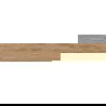 Mexen Wood Ville Rudas glazūruotas rektuotas G1 plytelė, medžio imitacija grindų ir sienų 120 x 20 cm, raižyta