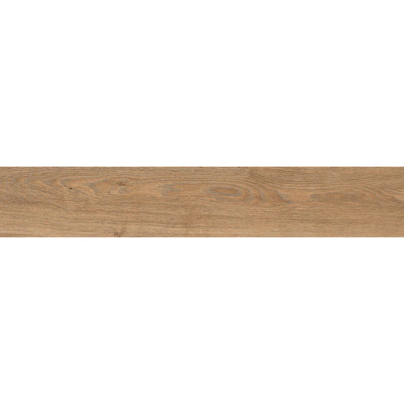 Mexen Wood Ville Rudas glazūruotas rektuotas G1 plytelė, medžio imitacija grindų ir sienų 120 x 20 cm, raižyta