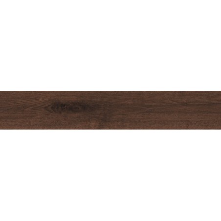 Mexen Wood Ville Cherry glaistyta rektifikuota G1, medžio imitacijos grindų ir sienų plytelė 120 x 20 cm, raižytas